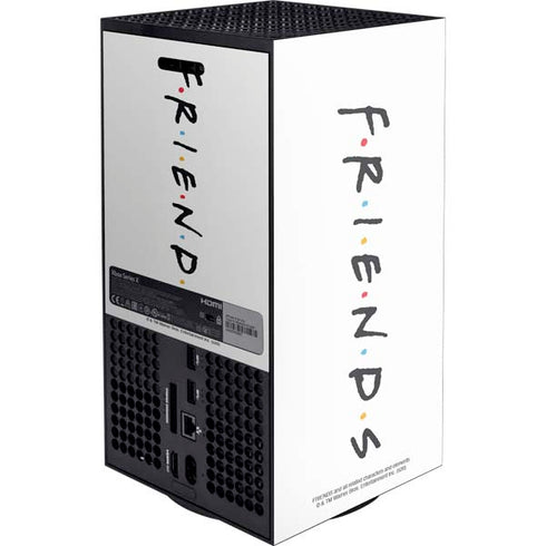 Warner Bros FRIENDS Xbox Series X Console Skin