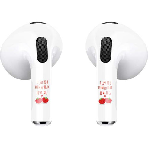 From My Head Tomatoes Apple AirPods (3rd Gen 2021) Skin