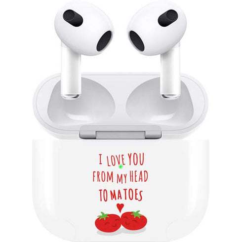 From My Head Tomatoes Apple AirPods (3rd Gen 2021) Skin
