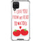 From My Head Tomatoes Galaxy A12 Clear Case