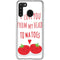 From My Head Tomatoes Galaxy A21 Clear Case