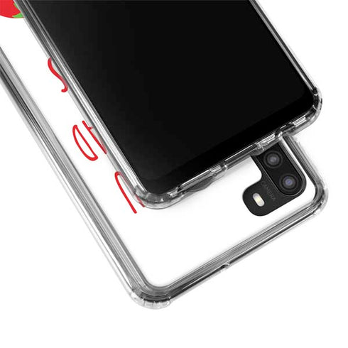 From My Head Tomatoes Galaxy A21 Clear Case