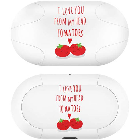 From My Head Tomatoes Galaxy Buds Skin