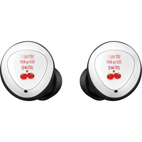 From My Head Tomatoes Galaxy Buds Skin