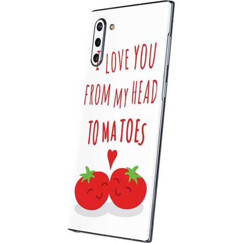 From My Head Tomatoes Galaxy Note 10 Skin