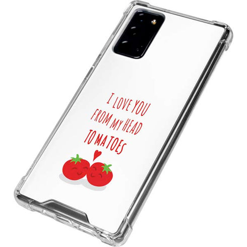 From My Head Tomatoes Galaxy Note20 5G Clear Case