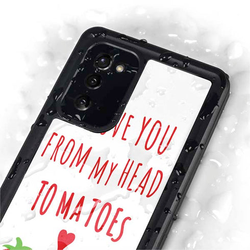 From My Head Tomatoes Galaxy Note20 5G Waterproof Case