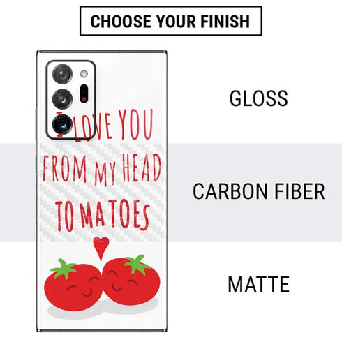 From My Head Tomatoes Galaxy Note20 Ultra 5G Skin
