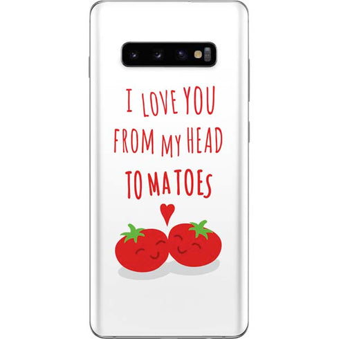 From My Head Tomatoes Galaxy S10 Plus Skin