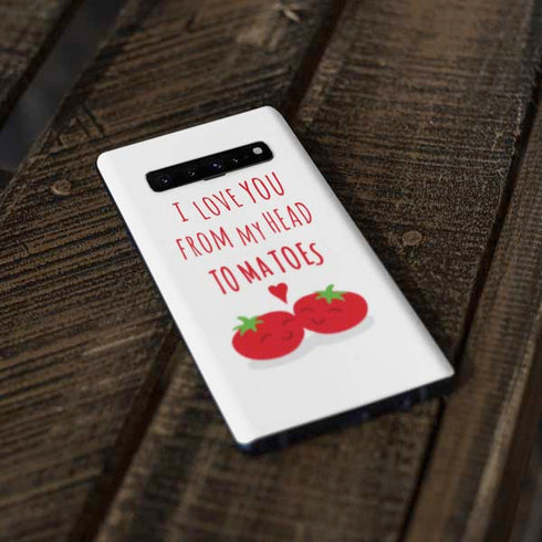 From My Head Tomatoes Galaxy S10 Skin