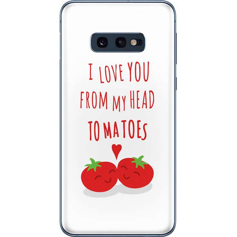 From My Head Tomatoes Galaxy S10e Skin