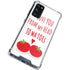 From My Head Tomatoes Galaxy S20 FE Clear Case