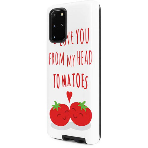 From My Head Tomatoes Galaxy S20 Plus Pro Case