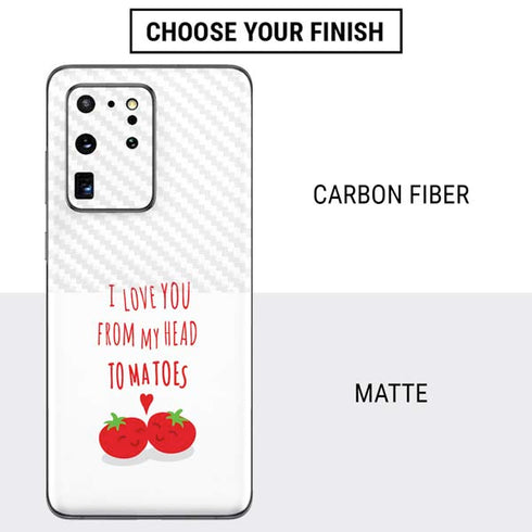 From My Head Tomatoes Galaxy S20 Ultra 5G Skin