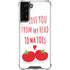 From My Head Tomatoes Galaxy S21 FE Clear Case
