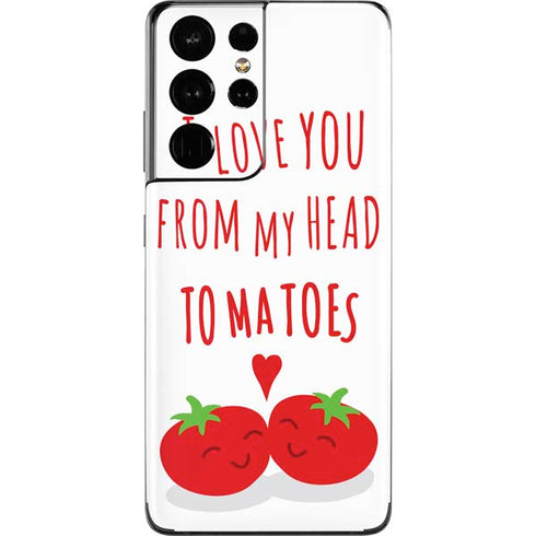 From My Head Tomatoes Galaxy S21 Ultra 5G Skin