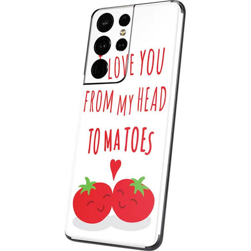 From My Head Tomatoes Galaxy S21 Ultra 5G Skin