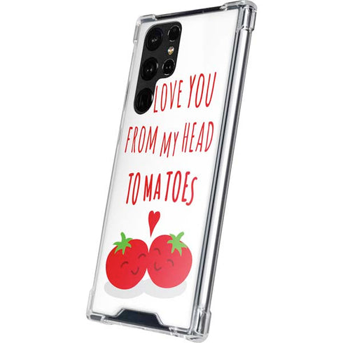 From My Head Tomatoes Galaxy S22 Ultra Clear Case