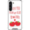 From My Head Tomatoes Galaxy S23 Clear Case