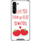 From My Head Tomatoes Galaxy S23 Plus Clear Case