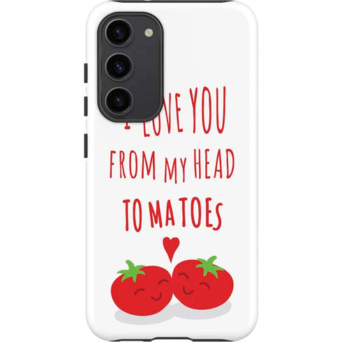 From My Head Tomatoes Galaxy S23 Plus Pro Case