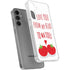 From My Head Tomatoes Galaxy S24 Plus Clear Case