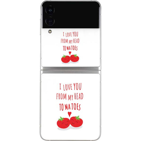 From My Head Tomatoes Galaxy Z Flip3 5G Skin