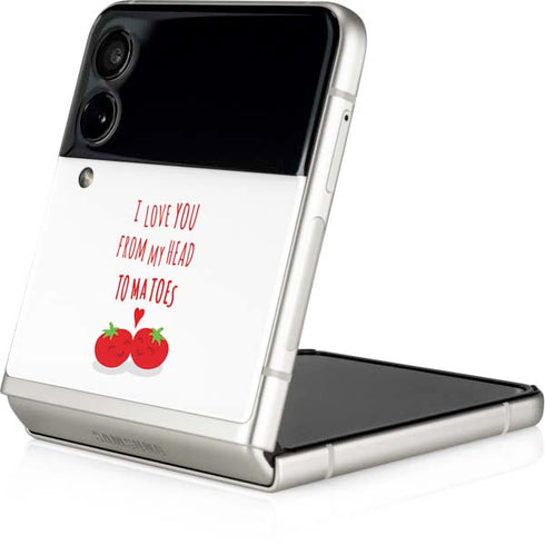 From My Head Tomatoes Galaxy Z Flip3 5G Skin