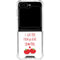 From My Head Tomatoes Galaxy Z Flip5 5G Clear Case