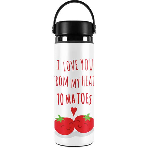 From My Head Tomatoes Hydro Flask 20oz Wide Mouth Skin