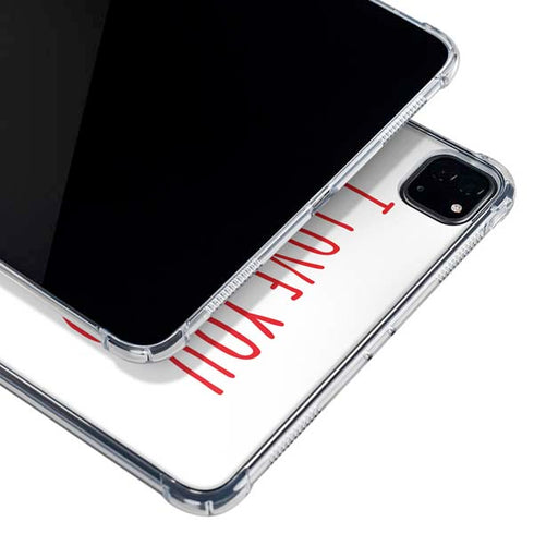 From My Head Tomatoes iPad Pro 12.9in (2020) Clear Case