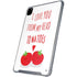 From My Head Tomatoes iPad Pro 12.9in (2020) Clear Case
