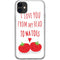 From My Head Tomatoes iPhone 11 Clear Case