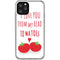 From My Head Tomatoes iPhone 11 Pro Clear Case
