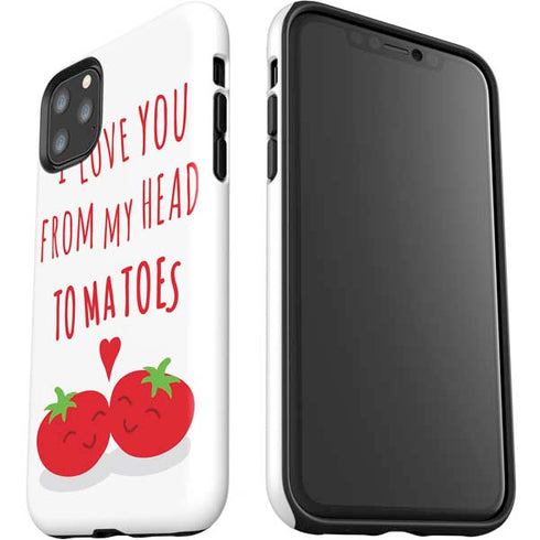 From My Head Tomatoes iPhone 11 Pro Max Impact Case