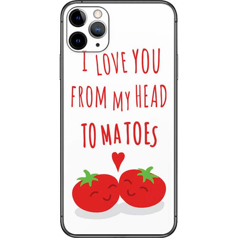 From My Head Tomatoes iPhone 11 Pro Max Skin