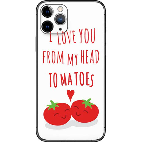 From My Head Tomatoes iPhone 11 Pro Skin