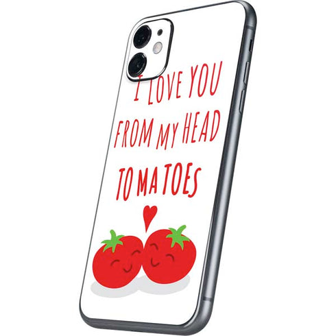 From My Head Tomatoes iPhone 11 Skin