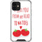 From My Head Tomatoes iPhone 12 Clear Case