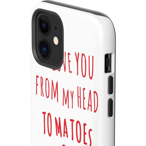 From My Head Tomatoes iPhone 12 Mini Impact Case