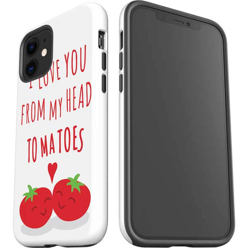 From My Head Tomatoes iPhone 12 Mini Impact Case