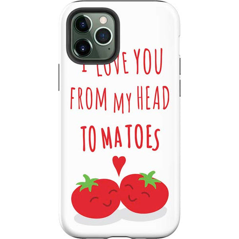 From My Head Tomatoes iPhone 12 Pro Impact Case