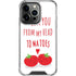 From My Head Tomatoes iPhone 13 Pro Clear Case