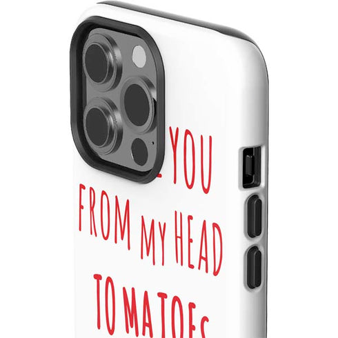 From My Head Tomatoes iPhone 13 Pro Impact Case