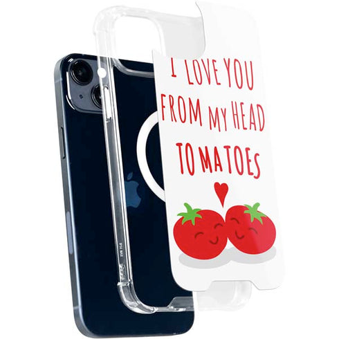 From My Head Tomatoes iPhone 15 Plus MagSafe Case