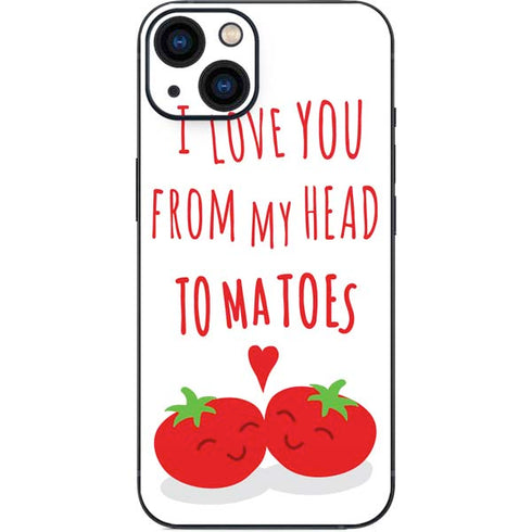From My Head Tomatoes iPhone 15 Plus Skin