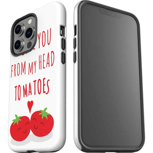 From My Head Tomatoes iPhone 15 Pro Impact Case