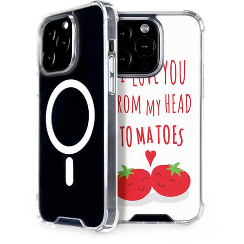 From My Head Tomatoes iPhone 15 Pro MagSafe Case