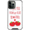 From My Head Tomatoes iPhone 14 Pro Max Clear Case
