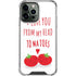 From My Head Tomatoes iPhone 14 Pro Max Clear Case